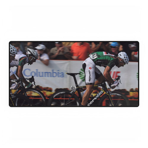 Cycling Desk Mat - Thor Hushovd Stage 3 Victory